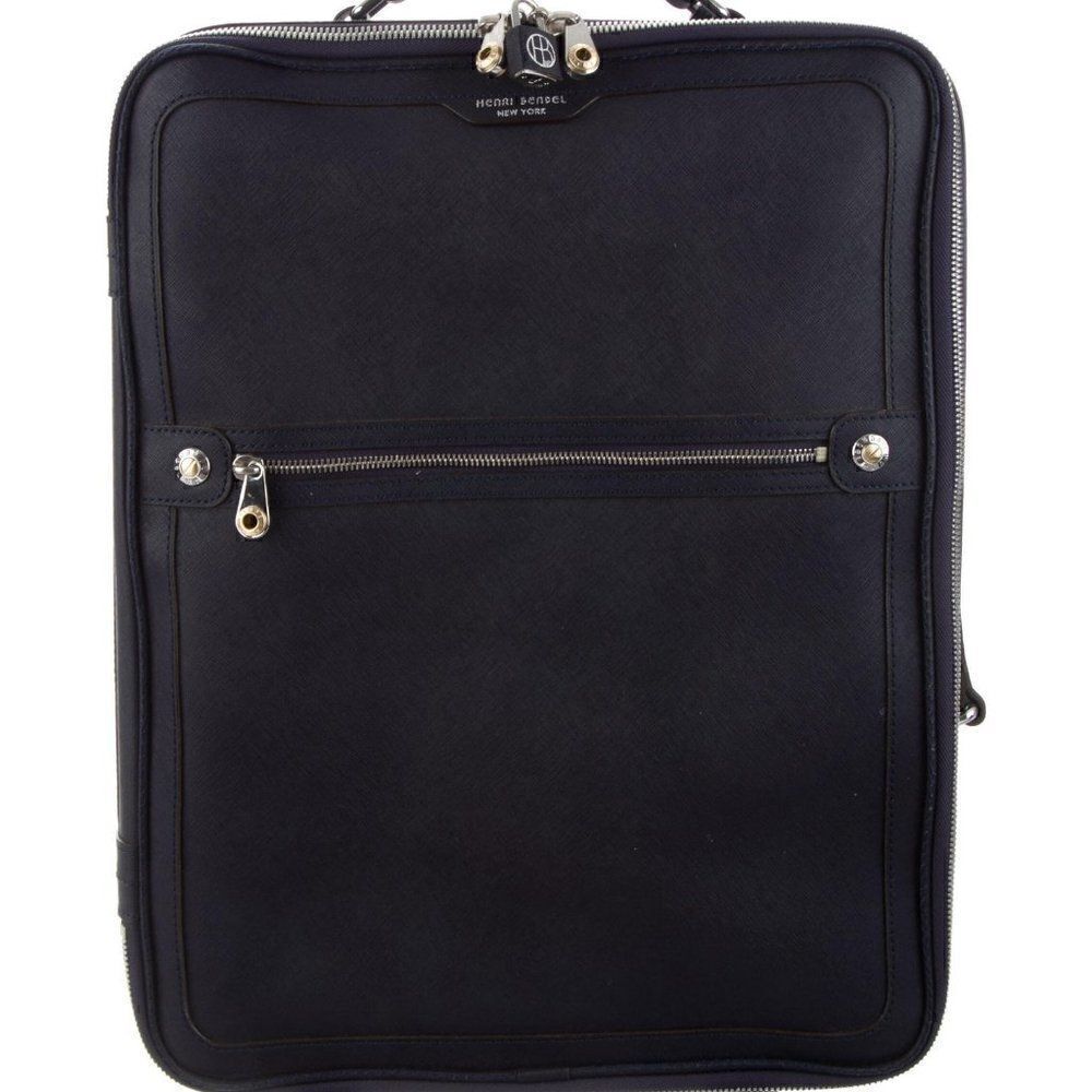 Henri Bendel Suitcase Roller Bag/Carry on  - Navy
